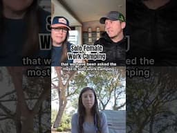 Solo Female Work Camping
