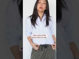 How I'm gonna make this color WORK for me #coloranalysis #styletips
