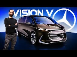 Mercedes Vision V : première rencontre avec le van de luxe !