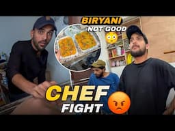 Chef k saath ladai?😡 ye kaise biryani banadi? 🥘