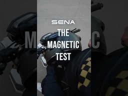 The Magnetic Test | Sena 60S #motorcycleaccessories #senabluetooth #sena60s