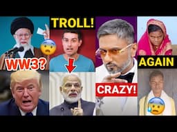 OMG! WORLD WAR 3? Huge Lafda!😨, Dhruv Rathee Trolls PM Modi, Yo Yo Honey Singh Record, Elvish Yadav