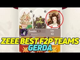 Zeee Best F2P Relentless Rumble Guide: Gerda!!!【AFK Journey】