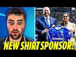 CHELSEA HAVE CONFIRMED DAMAC WILL BE THE NEW FRONT OF SHIRT SPONSOR UNTIL THE END OF THE SEASON 🚨