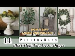 DON'T BUY WHEN YOU CAN DIY!!~BEST POTTERY BARN HIGH END DUPES!~Trash to Treasure~Thrift Store Flips