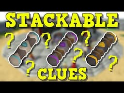 An Update on Stackable Clues (OSRS)
