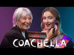 ASMR - Make-Up Artist Does My Coachella Make-Up!