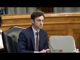Sen. Ossoff: Trump Admin's Cancelation of Childhood Cancer Research Will Cost Children's Lives