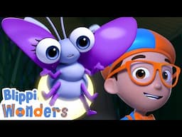 Blippi SHRINKS! | A Fun Firefly Matching Game Adventure! | Blippi Wonders