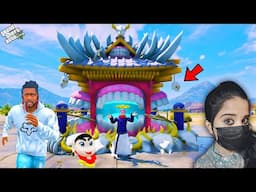 Franklin & Shinchan Found The Sukuna Statue & Gain Sukuna's Power - GTA 5