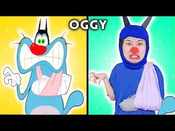 OGGY IS INJURED | FUNNY Parody The Story Of Oggy And Jack | Woa Parody