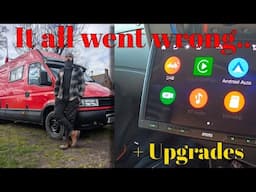 Broken Hard Drives / VanLife Updates / Van Upgrades  "ATOTO F7"