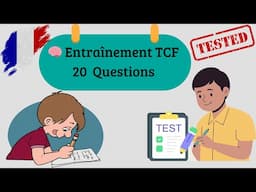 Tu veux passer le TCF niveau débutant (A1–A2) ?Regarde cette vidéo pour t'entraîner ! 🎥