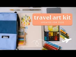 Testing New Art Supplies on My Pacific Northwest Adventure | Travel Art Kit 2025