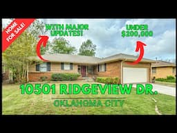 Charming OKC Home for Sale Under $200K!  Major Updates + Original Hardwood | The Village Home Tour