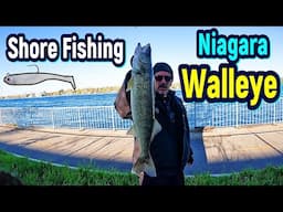 Niagara River Walleye Shore Fishing 2025