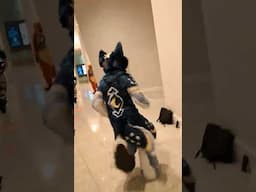 It was a close one 🤯 #furry #fursuit