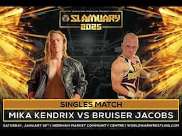 Bruiser Jacobs vs Mika Kendrix - Slamuary 2025