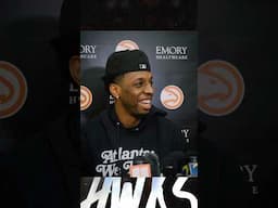 OO felt the energy in State Farm Arena 🤞🗣️ #nba #hawks #onyekaokongwu