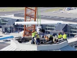 Schiphol toren krijgt nieuwe radar en dome 🏗️