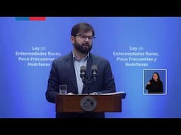 Promulgación Ley de Enfermedades Raras, Poco Frecuentes y Huérfanas
