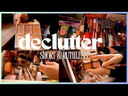 Makeup Declutter | short & sweet 2025 Spring Cleaning