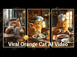 How I Create Viral Cat Cooking Video With Photo Animation | Image to Video AI (Prompts Included)