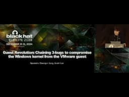 Guest Revolution: Chaining 3-bugs to compromise the Windows kernel from the VMware guest