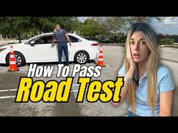 How To Pass Your Driving Test On The First Try!