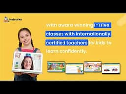 Live Online 1:1 English classes for kids