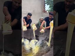 Gajar Ka Halwa In Big Kadai #shorts