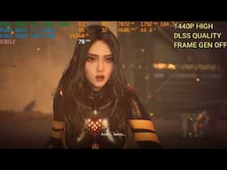 Stellar Blade - RTX 3060 - I7 10700 Test