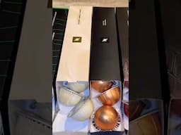 MY NESPRESSO RESTOCK I ADDED 2 NEW ONES #shorts