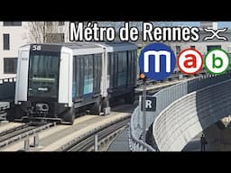Métro de Rennes | Rubber-tyred metro | Driverless metro | Bretagne | France