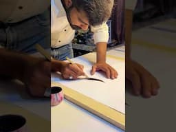 DIY Allah Name Calligraphy | Paintastic Valley