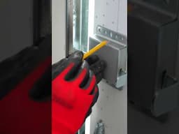 Garage Door Lock Installation! #diy