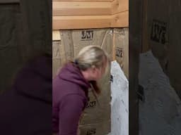 MY WIFE LOVES DEMO DAY!! #shorts #demolition #remodel #subscribe #cabin
