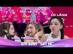 Bích Phương lo lắng khi thấy Miu Lê té, Yeolan - DANMY "mít ướt" hậu trường khi thấy các chị khóc