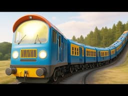 Kereta Api Kartun - Lego City Cartoon - Choo choo train kids videos
