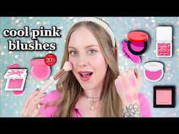 TOP 8 COOL PINK BLUSHES for Pale, Cool, & Olive Toned Skin
