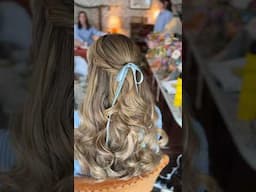 Wedding hair and makeup 🤍🫧🎀
