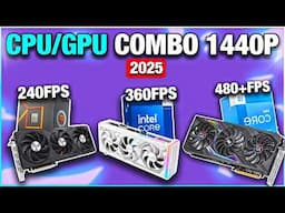 Best CPU & GPU Combos! 🔥Top Picks for 1440p Gaming in 2025