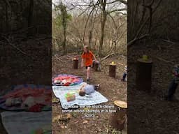 Orb Wood Video Diary: Making Woodland Tracks #woodland #bushcraft #woods #familyfun #woodscraft