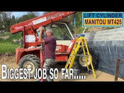 This old Tele handler | A new Level of Mechanics Manitou