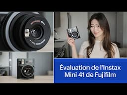 Évaluation de l’appareil photo instantané Instax Mini 41 de Fujifilm
