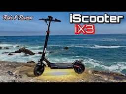 iScooter iX3 Off-Road Electric Scooter Ride & Review!