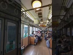 Boarding an old Japanese train~