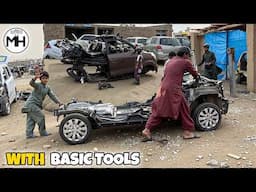 Inside the Secret World of Scrapped Car Reassembly || Here’s How It’s Rebuilt!
