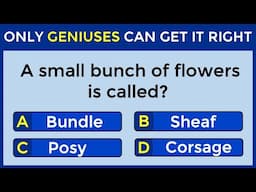 IF YOU CAN GET 10 RIGHT, GENIUS IS IN YOUR DNA! #57