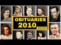 36 HOLLYWOOD STARS & Famous People Who Tragically Passed Away in January 2010